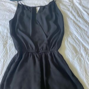 Aqua halter romper